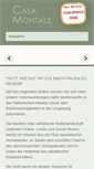 Mobile Screenshot of casa-montale.de